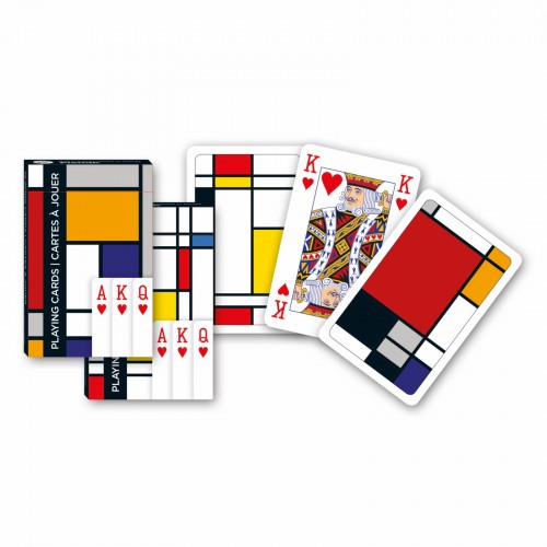 Set 2 pachete de carti de joc Piatnik, Squares Set 2 pachete de carti de joc Piatnik, Squares