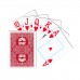 Set 2 pachete carti de joc poker oficiale World Series of Poker - WSOP, de competitie, 100% plastic, model 2025 Set 2 pachete carti de joc poker oficiale World Series of Poker - WSOP, de competitie, 100% plastic, model 2025