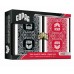 Set 2 pachete carti de joc poker oficiale World Series of Poker - WSOP, de competitie, 100% plastic, model 2025 Set 2 pachete carti de joc poker oficiale World Series of Poker - WSOP, de competitie, 100% plastic, model 2025