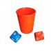 Set zaruri speciale pentru ales numerele de jucat la LOTO si cupa pentru zaruri Set zaruri speciale pentru ales numerele de jucat la LOTO si cupa pentru zaruri